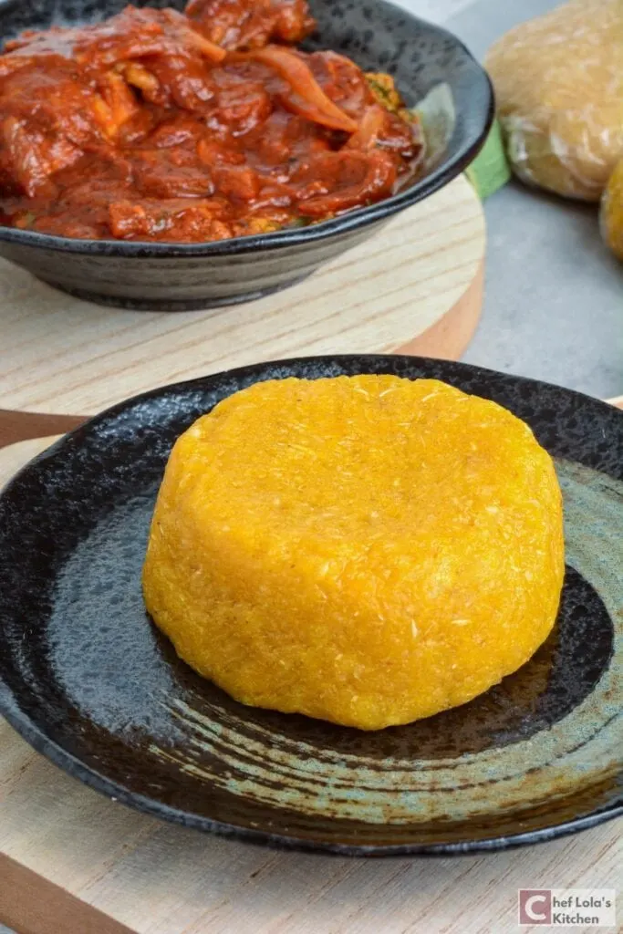 Classic Nigerian Eba: A Traditional Cassava Dish