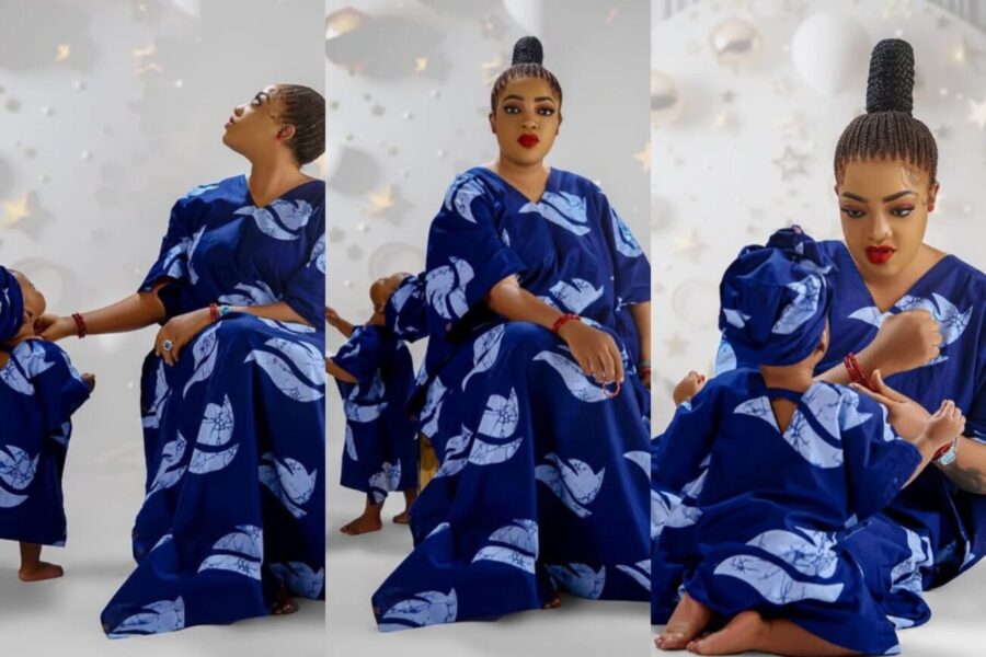 Mother-Daughter Magic: Sotayo Gaga's Mini-Me Hits First Birthday Milestone