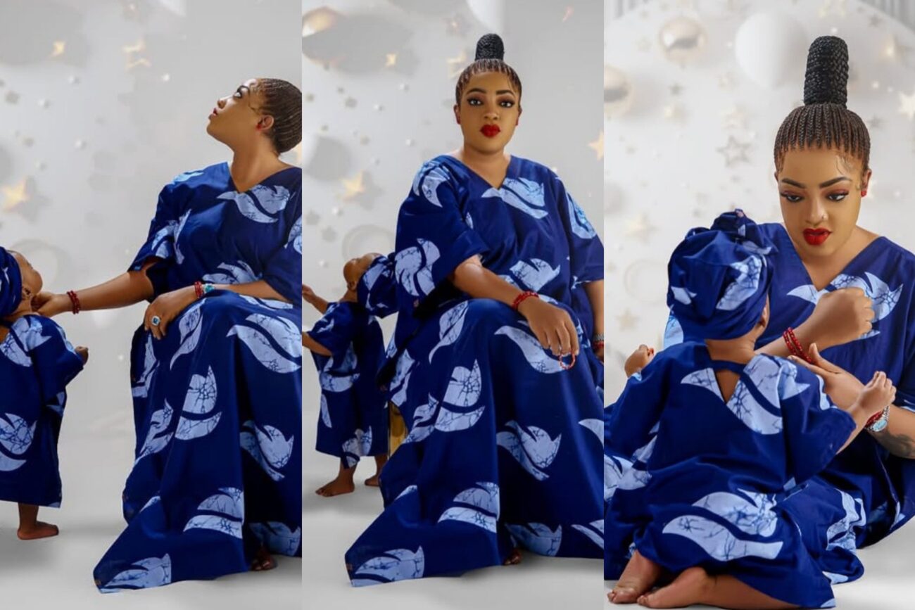 Mother-Daughter Magic: Sotayo Gaga's Mini-Me Hits First Birthday Milestone