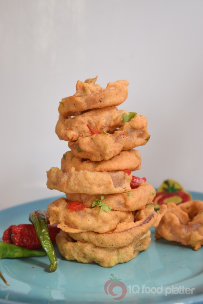 Crispy Nigerian Akara Rings with Sweet Onions