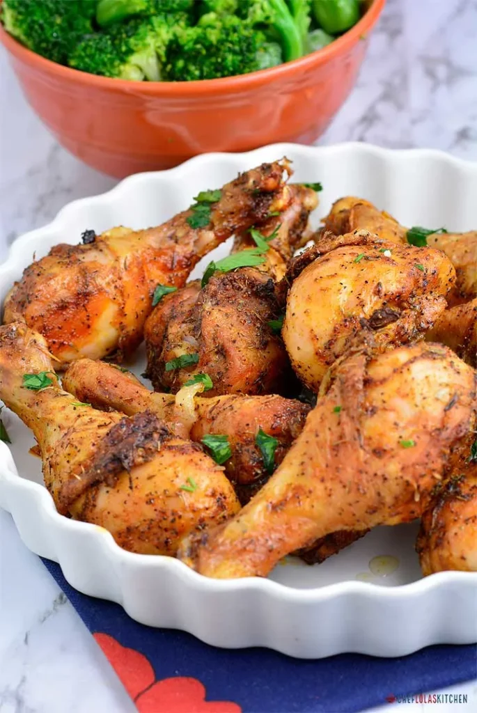 Crispy, Juicy Baked Chicken Drumsticks
