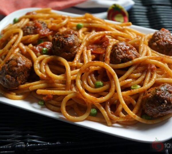 West African-Style Jollof Spaghetti: A Spicy Twist on Pasta