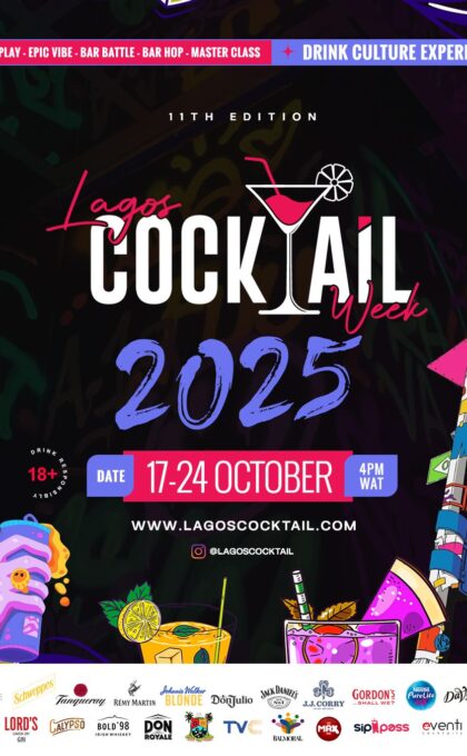 Lagos Sips in Style: 2025 Cocktail Week Promises Epic Mix & Mingle
