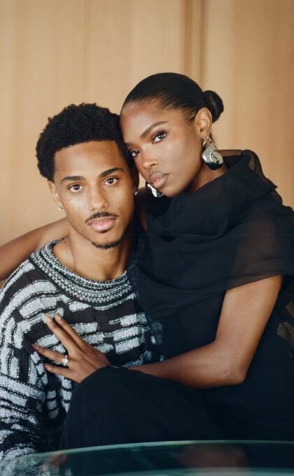 Hollywood's Ryan Destiny & Keith Powers Share Sweet Engagement Moment