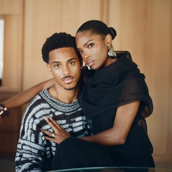 Hollywood's Ryan Destiny & Keith Powers Share Sweet Engagement Moment