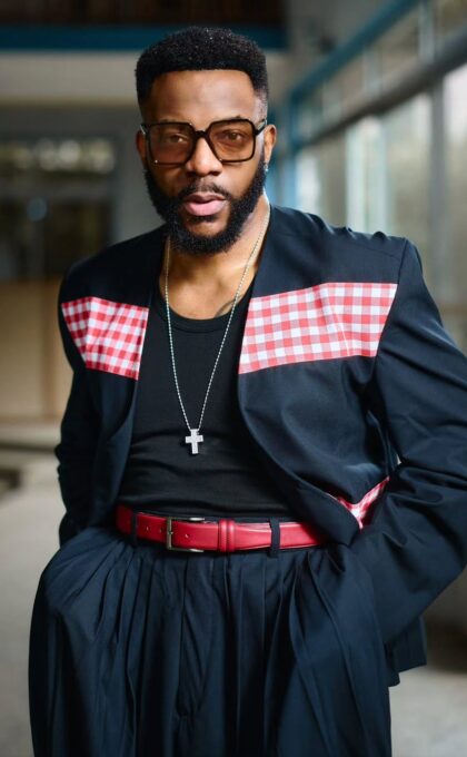 Ebuka Stuns in Bold Gingham as BBNaija Season 10 Crowns Winner
