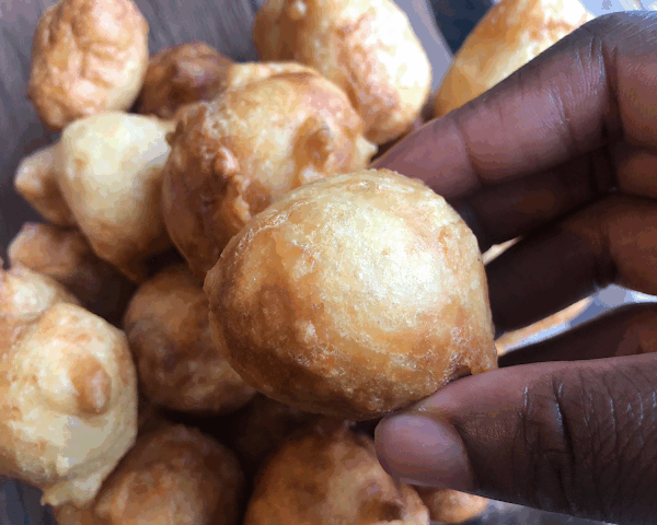 Perfectly Crispy Nigerian Buns - No-Egg Version