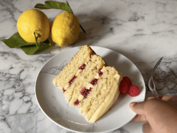 Vegan Honey-Kissed Lemon Cake (Inspired by Meghan Markle)