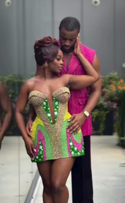 Dancing Duo Lights Up BellaNaija with Show-Stopping Style & Romance