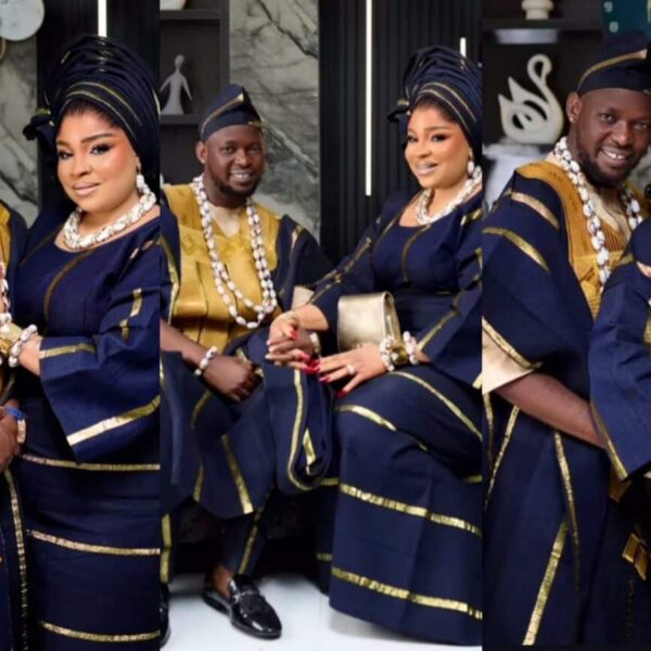 Love Story: Bimbo Afolayan Marks 7 Years with Special Family Portrait