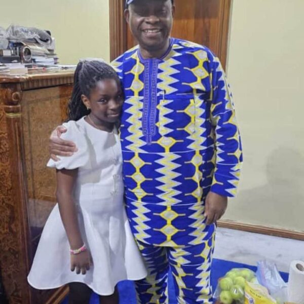 Like Grandpa, Like Granddaughter: Davido's Sweet Family Photo Moment