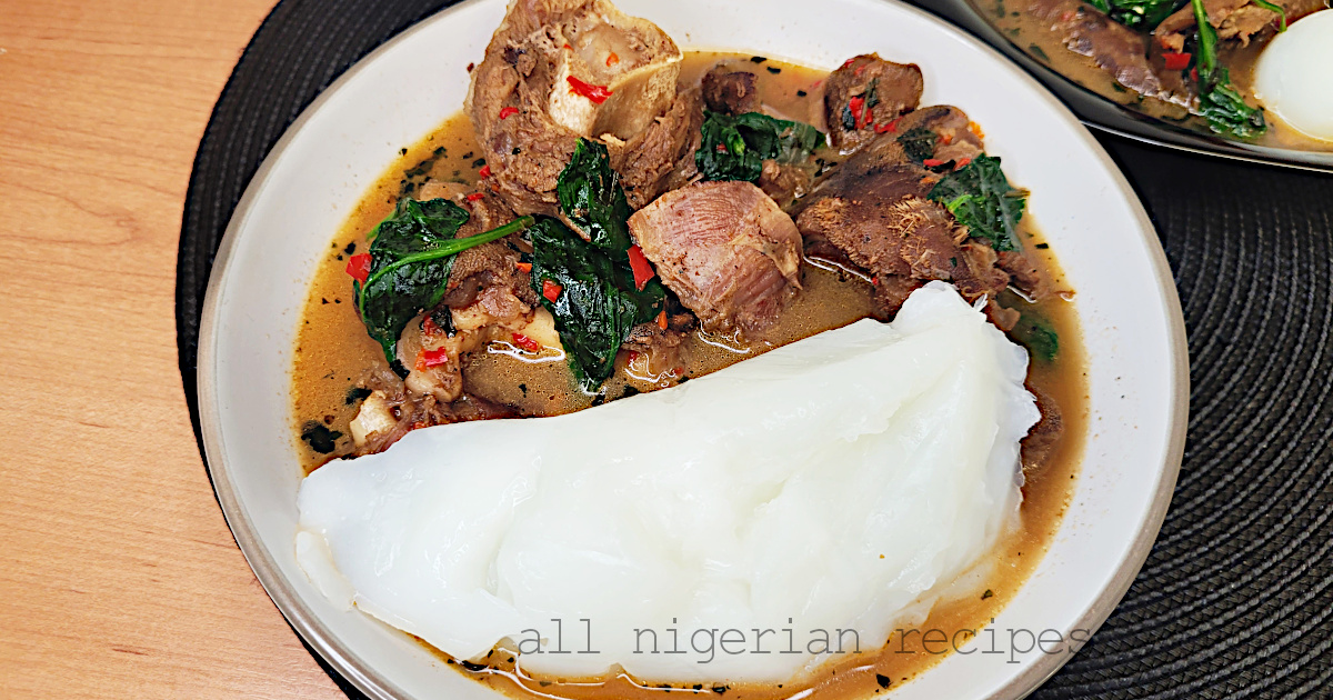 Spicy Nigerian Goat Pepper Soup - A Traditional Comfort Bowl
