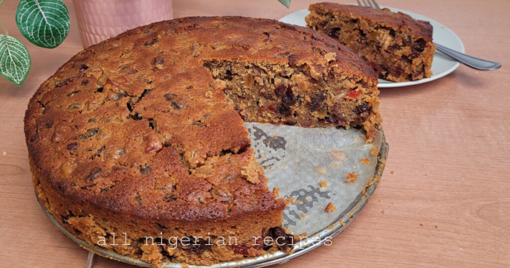 Classic Nigerian Fruit Cake: Alcohol-Free & Perfectly Moist