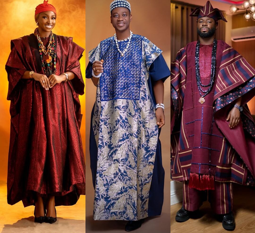 Stars Light Up "Abanisete" Red Carpet in Royal Nigerian Splendor
