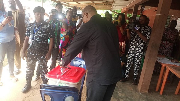 Peter Obi Condemns Vote Buying After Casting Ballot in Anambra