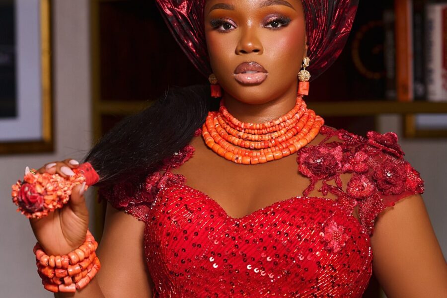 BBNaija's BamBam Stuns in Cultural Glam at 'Love In Every Word' Debut