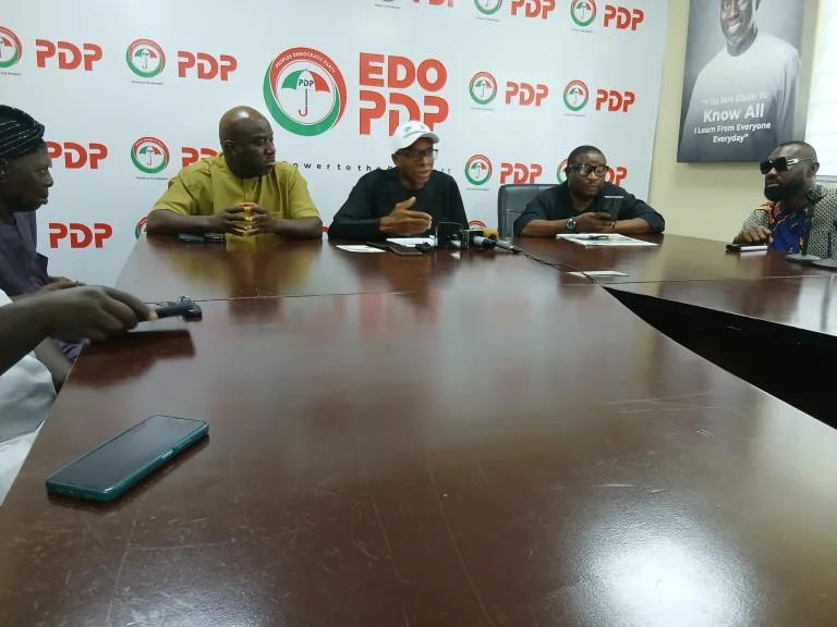 Edo PDP Criticizes Senator Okpebholo's First