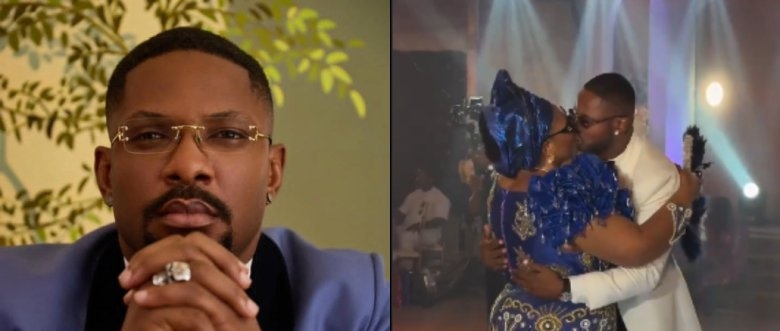 BBN’s Cross Kisses Mother on Lips at Wedding: “This Isn’t Our Way In Naija”