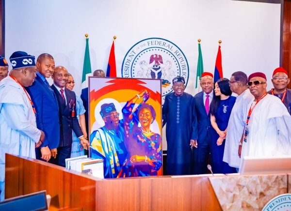 Governor Mbah Leads Enugu Stakeholders to President Tinubu in High-Level Meeting (Photos)