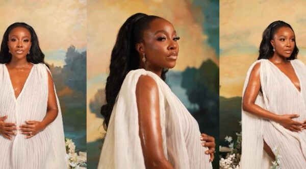 Ini Dima Okojie’s Emotional Pregnancy Announcement: A Heartfelt Moment Captured on Camera