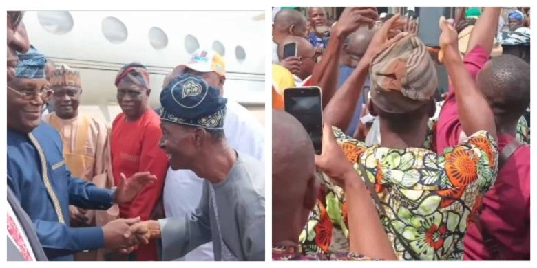 Mammoth Crowd Welcomes Atiku to Ibadan Amid Opposition Leaders’ National Summit