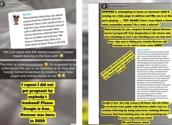 Larissa London Denies Pregnancy Rumors Involving Davido, Calls Out Fake Social Media Pages
