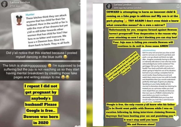 Larissa London Denies Pregnancy Rumors Involving Davido, Calls Out Fake Social Media Pages