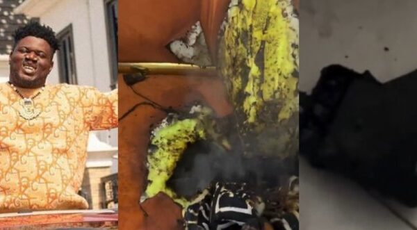 Untouchable Comedy Raises Alarm After Power Bank Sparks Fire in Home in “Na God Save Me” Incident