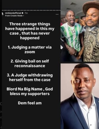 "BLord Breaks Silence on VDM Case: 'God Bless My Supporters' Amid 3 Strange Occurrences"