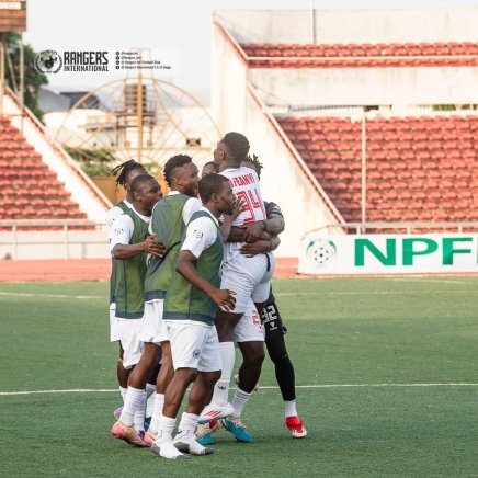 NPFL Matchday Highlights: Rangers Edge Bayelsa United Away, Rivers United Dominate Abia Warriors