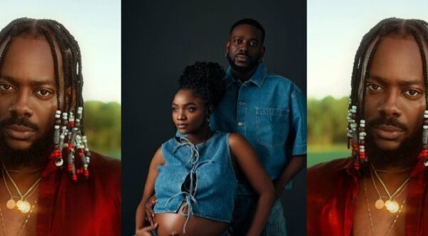 Adekunle Gold Clarifies: “My Wife and I Have a Son, We Didn’t Give Birth to Twins”