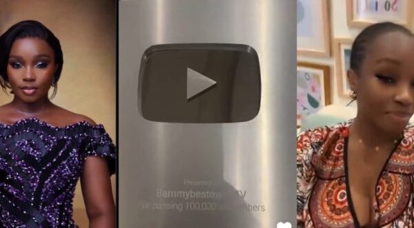 Bambam Celebrates Major YouTube Milestone with Golden Play Button Plaque