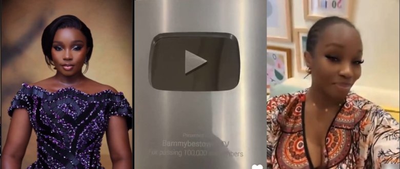 Bambam Celebrates Major YouTube Milestone with Golden Play Button Plaque