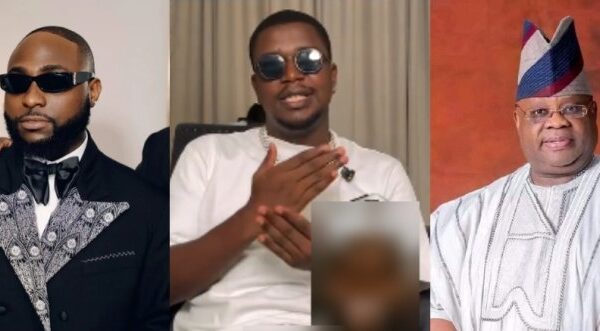 Davido Clashes with Instagram Critic Over Governor Adeleke in Heated Exchange