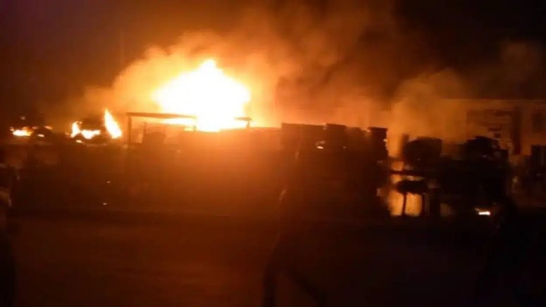 Gas Explosion Rocks Lagos Shops, Sparks Panic and Evacuations