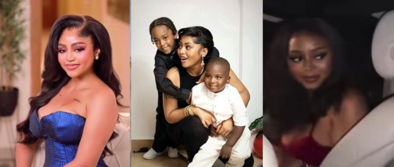 “I Saw Them Last Year”- Regina Daniels Gets Emotional Over Her Children