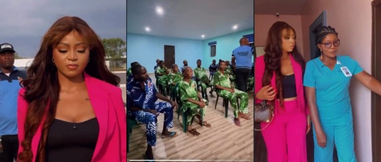Regina Daniel Shares Emotional Tearful Experience at Anambra Psychiatric Hospital
