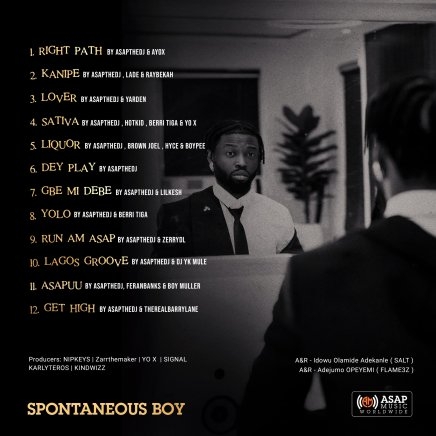 Asapthedj Ignites Love and Vibes with New Album “Spontaneous Boy”