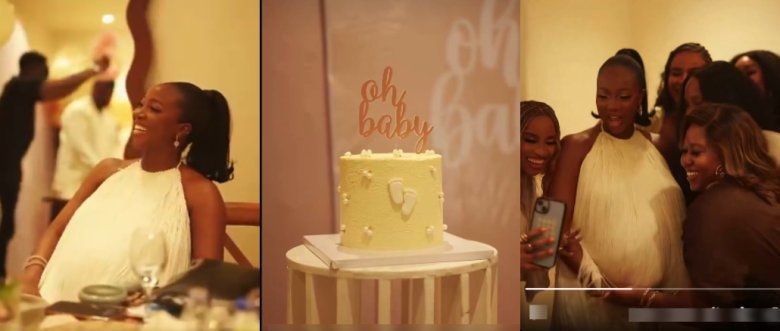 Dima Celebrates Motherhood in Style at Star-Studded Baby Shower