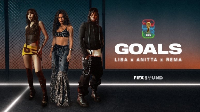 Rema, LISA, and Anitta Unite for FIFA World Cup Anthem “Goals”