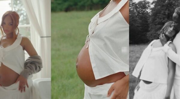 Temi Ajibade Showcases Baby Bump with Mr Eazi in Gorgeous New Photos