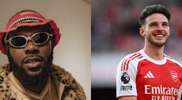 Odumodublvck Reveals Private Chats With Declan Rice After Arsenal’s Historic 22-Year EPL Title Win
