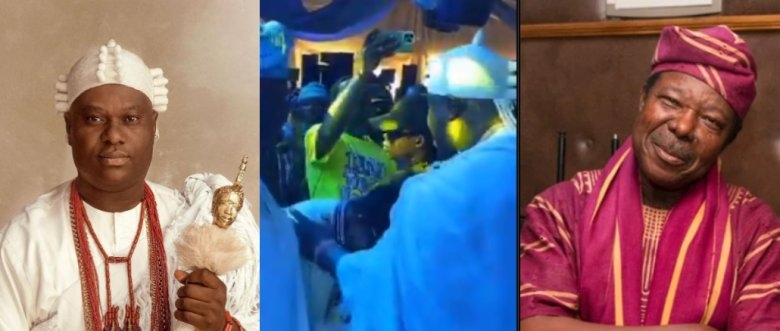 Ooni of Ife’s “Pure Respect” Reaction to King Sunny Ade’s Bow Trends Online