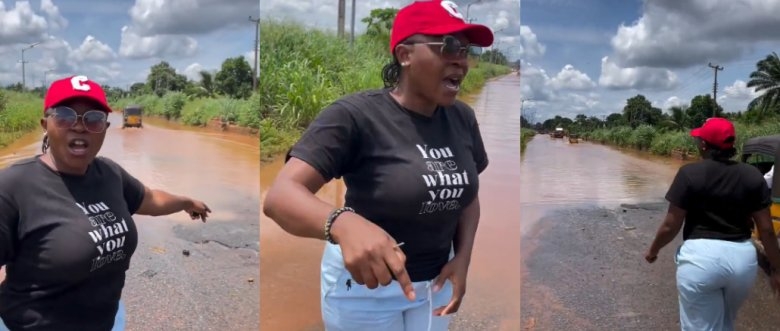 Governor Chioma Ifemeludike Mocks Soludo Over Flooded Roads in Anambra State