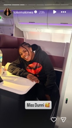 Toke Makinwa Takes Baby and Nanny to London in Lavish "Soft Life" Getaway