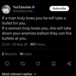 “If She Truly Loves You, She’ll Protect You”