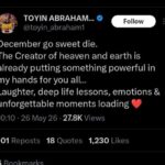 Toyin Abraham Teases Major December Project: “Something Powerful Is Coming”