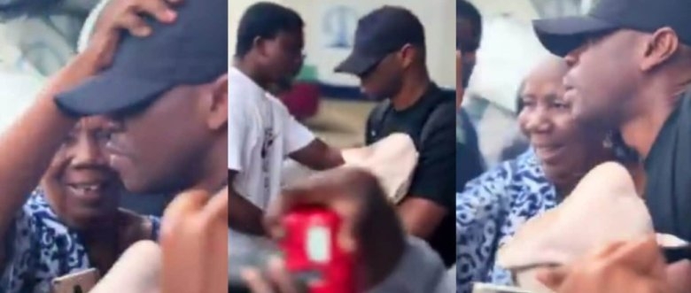 Lateef Adedimeji Breaks Down in Emotional Airport Moment Upon Returning to Nigeria with Triplets