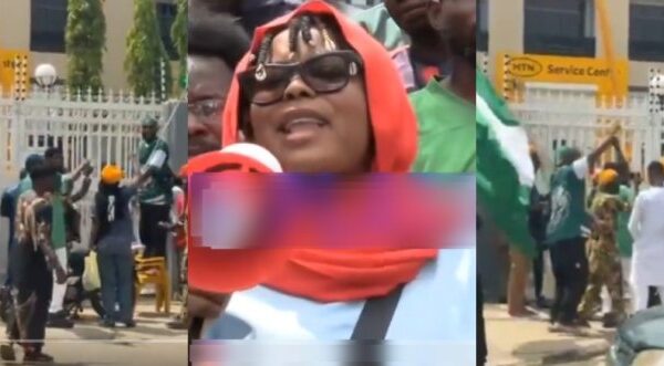 "Mama P Rallies Nigerians Against MTN: ‘This Is Theft, Join the Struggle!’"