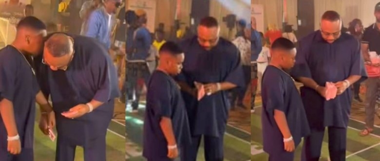 Olakunle Churchill Shares Heartwarming Birthday Moment with Son King Andre: “I See Greatness”